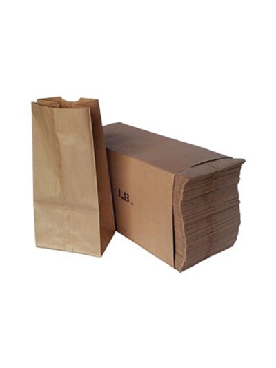 13690 - Paper Bags 10 - 500ct - Box:  - Loc: N7