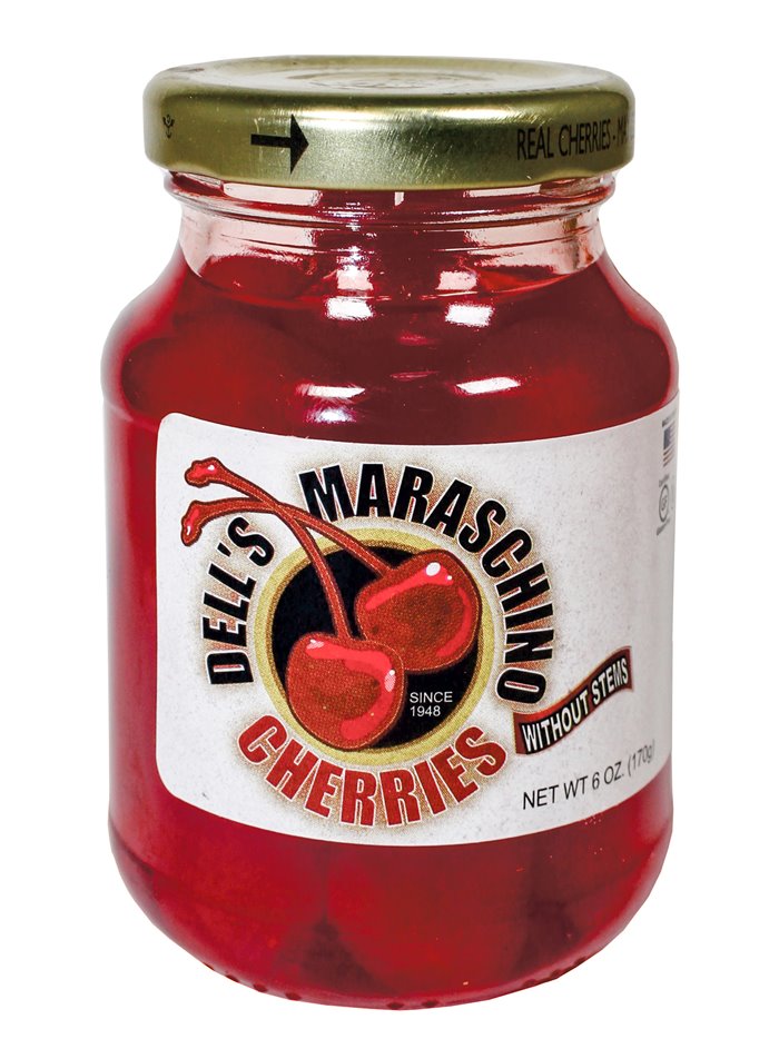 18791 - Maraschino Cherry Plain - 6oz - Box:  - Loc: R6