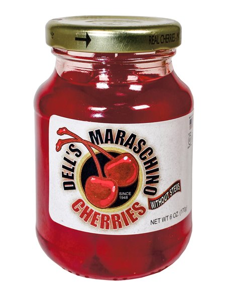 18791 - Maraschino Cherry Plain - 6oz - Box:  - Loc: R6