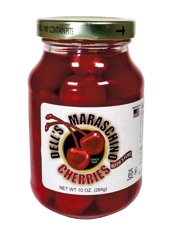 18793 - Maraschino Cherry Stem -  10oz - Box:  - Loc: R6