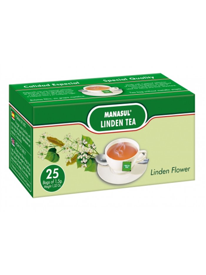 18800 - Manasul Linde Tea ( Tilo ) - 25 Bags (Pack of 12) - Box:  - Loc: F1