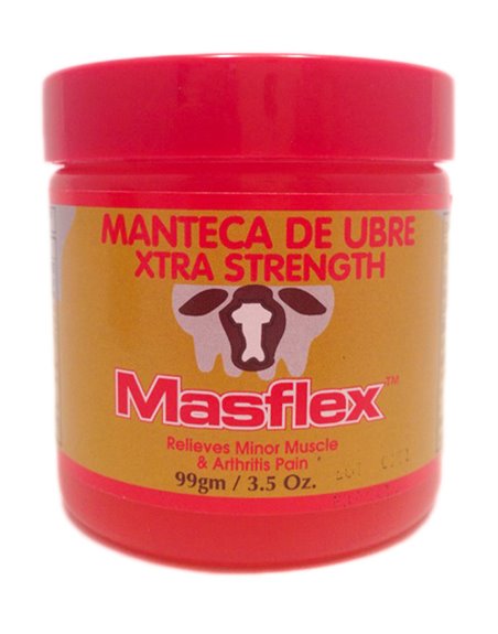 18880 - Masflex Manteca de Ubre (Red) - 3.5 oz. - Box:  - Loc: J0