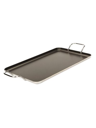 19020 - Uniware 19"x11" (48x29 cm) 4MM Non-Stick Heavy Gauge Double Griddle - Box:  - Loc: J11