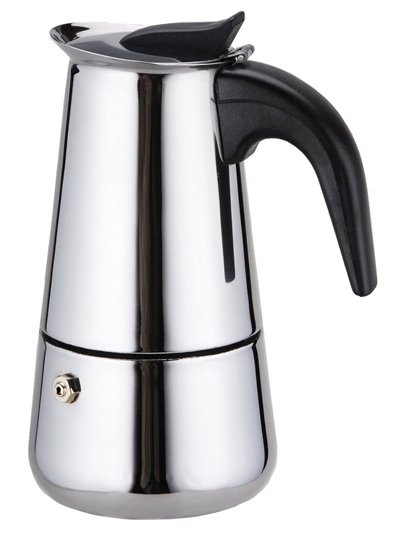 19023 - Wee's Beyond, S/S Espresso Coffee Maker 6 Cups - Box:  - Loc: J11