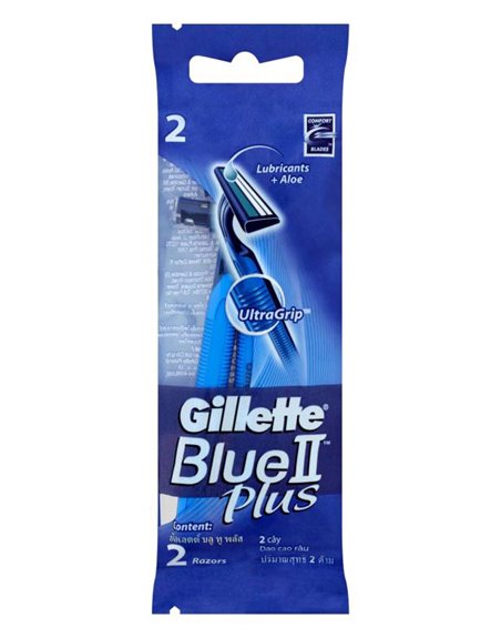 19210 - Gillette Blue Plus II 12/2's - Box:  - Loc: L0