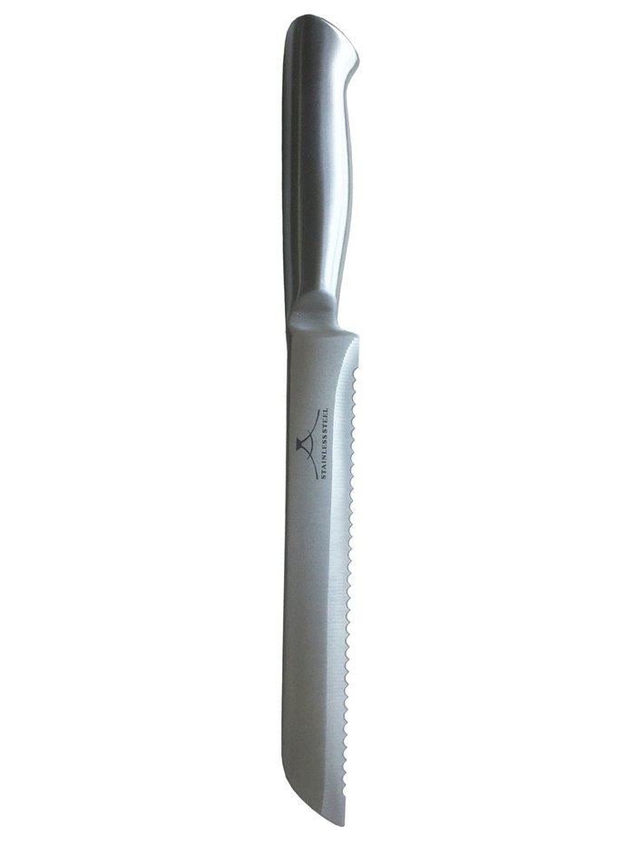 19344 - Wee's Beyond, Stainless Steel Bread Knife 8" - Box:  - Loc: J9