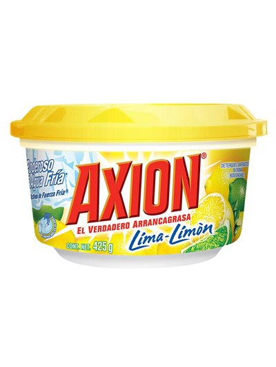 19391 - Axion 100% Grease Stripping Lemon Lime ( Yellow ) - 425g - Box:  - Loc: 