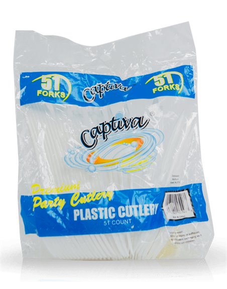 2384 - Plastic Cutlery Combo - 48 Pack/ 51ct - Box:  - Loc: A10