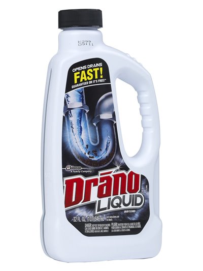 19561 - Drano Liquid Drain Cleaner - 32 fl. oz. (Case of 12) - Box:  - Loc: C12