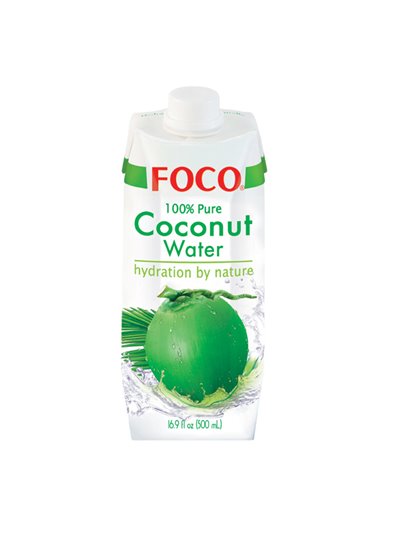 19638 - Foco Coconut Water, 16.9 fl. oz. - (Case of 12) - Box:  - Loc: E11