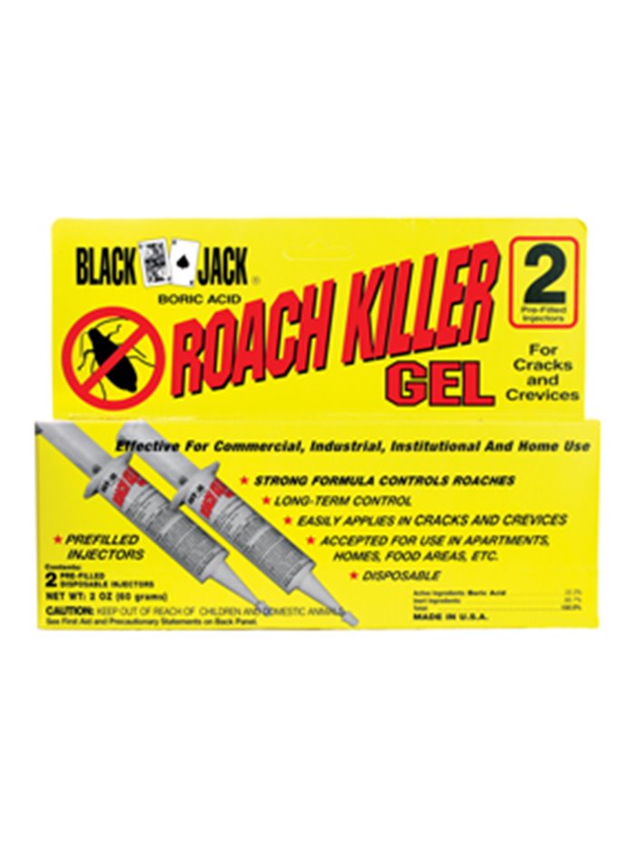 19759 - Black Jack Roach Killer Gel Pre-Filled Injectors - 2 Count - Box:  - Loc: I13