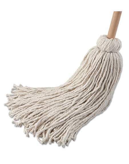 19930 - Colonial Polyester Mop W/ Wood Stick, No. 20 - Box:  - Loc: A6