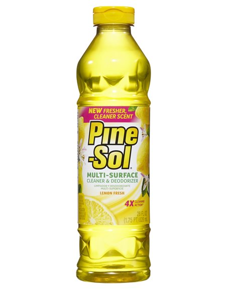 19946 - Pine-Sol Multi-Surface Cleaner, Lemon Fresh - 28 fl. oz. (Case of 12) - Box:  - Loc: C12
