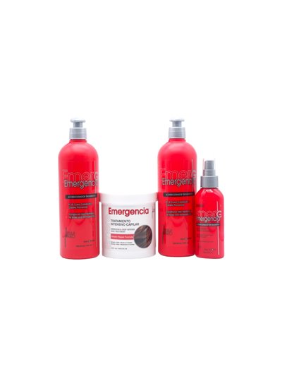 20094 - Kit Emergencia, Keratina ( Red ) - 4/5 Pieces - Box:  - Loc: P5