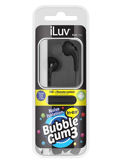 20165 - iluv Bubble Gum3 W/ Mic All Colors - Box:  - Loc: L0