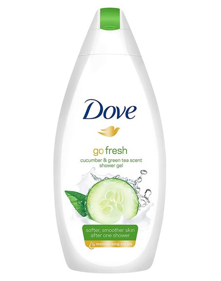 20276 - Dove Body Wash, Go Fresh Fresh Touch, Cucumber - 500ml. (Case of 12) - Box:  - Loc: I3