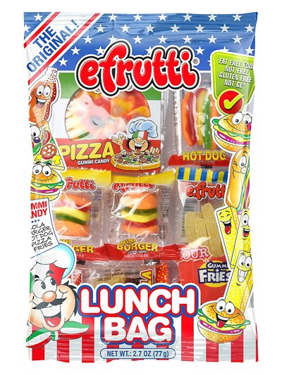 20340 - Efrutti Lunch Bag - 2.7 oz. - Box:  - Loc: L11