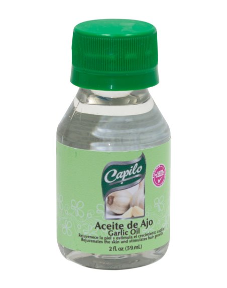 20525 - Garlic Oil ( Aceite de Ajo ) - 2 fl. oz. - Box:  - Loc: L2