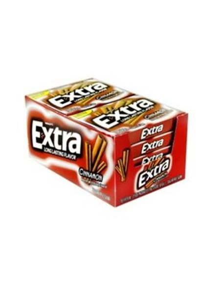 20693 - Extra Gum Cinnamon - 10/15 Sticks - Box:  - Loc: N1