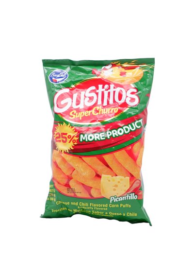 20742 - Boca Deli Gustitos Super Churro Picantillo 20/2.5 oz - Box:  - Loc: O1