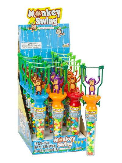 20769 - Kidsmania Monkey Swing - 12ct - Box:  - Loc: L6