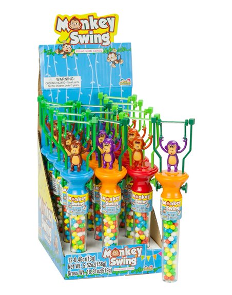 20769 - Kidsmania Monkey Swing - 12ct - Box:  - Loc: L6