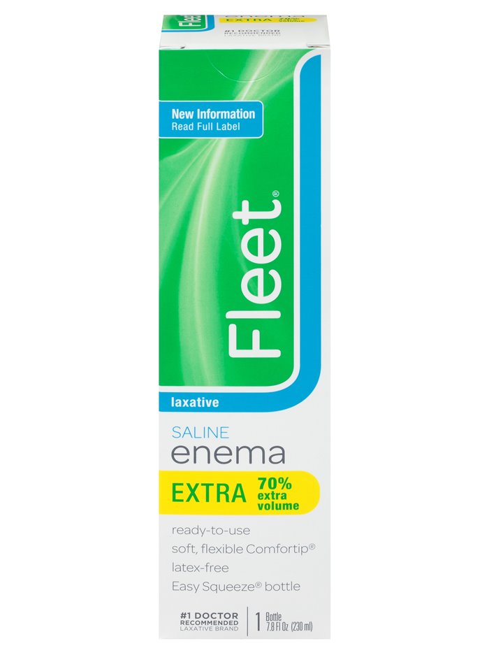 20795 - Fleet Adult Saline Enema - 7.8 fl. oz. Big - Box:  - Loc: K5