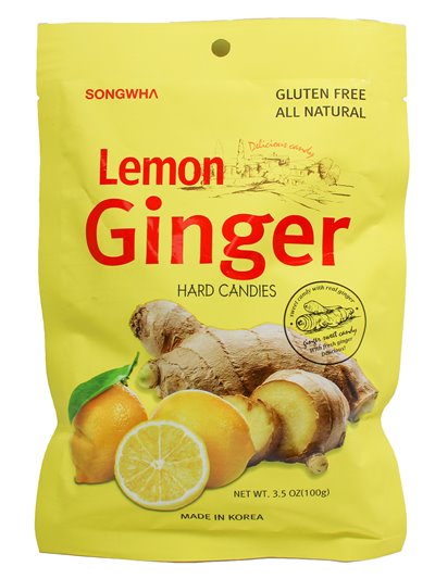 20823 - Lemon Ginger Hard Candies 3.5 oz - Box:  - Loc: M1