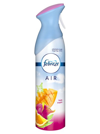20892 - Febreze Air Spray Fruit Tropics & Pomelo Paradise - 300ml. (Case of 6) - Box:  - Loc: I6