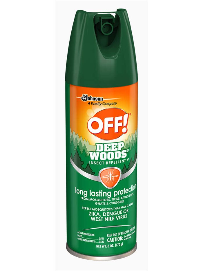21008 - Off! Insect Repellent Deep Wood -  6 oz.(Case Of 12) -Green - Box:  - Loc: 