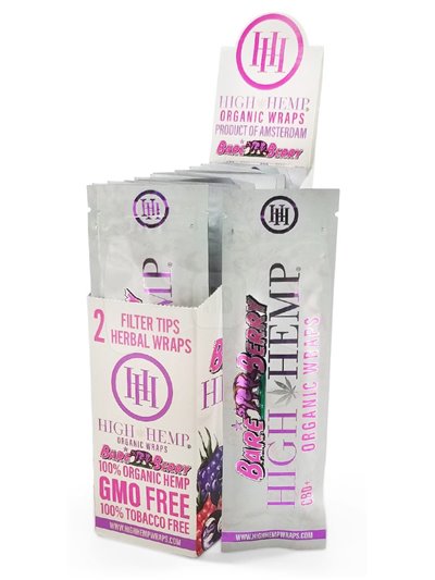 21074 - CBD'S Organic Wraps Bare Berry 25/2 W - Box:  - Loc: P0