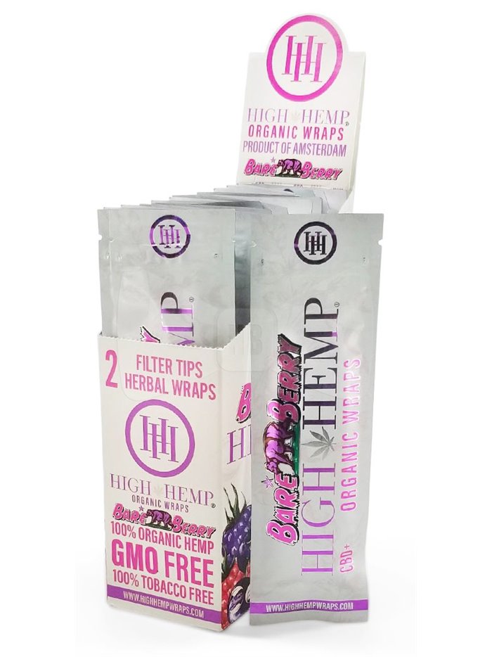 21074 - CBD'S Organic Wraps Bare Berry 25/2 W - Box:  - Loc: P0