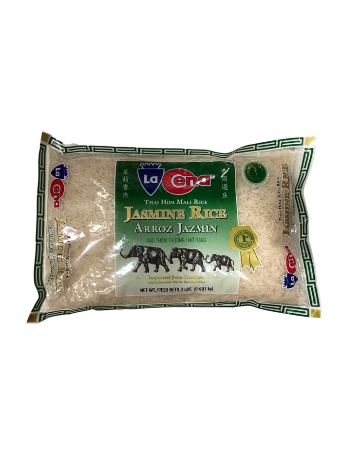 21226 - La Cena Jasmine Rice- 20/2lb. (Case of 20) - Box:  - Loc: S5