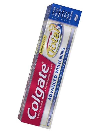 21228 - Colgate Toothpaste, Total Advance Whitening Paste - 5.8oz/170gr - Box:  - Loc: H0