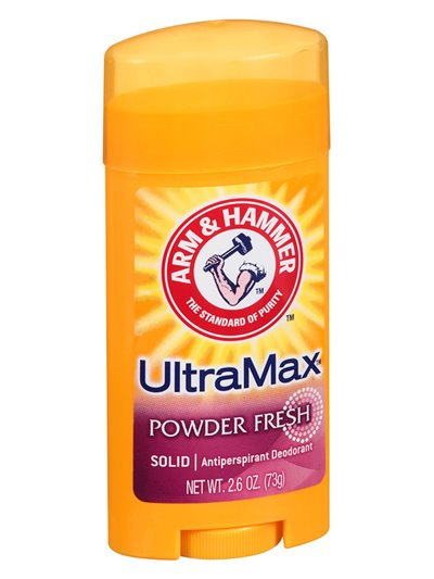 21314 - Arm & Hammer Ultra Max Deodorant Powder Fresh-2.5z(Case Of 12) - Box:  - Loc: K8