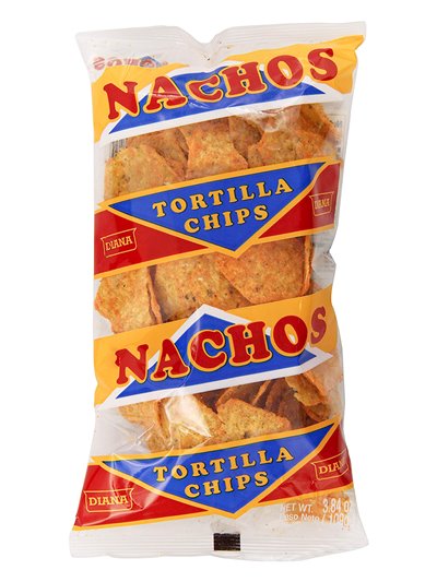 21381 - Diana Tortilla Chips Nacho  3.52 oz. (Case of 24) - Box:  - Loc: N13