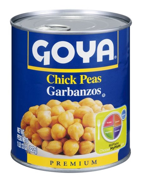 21536 - Goya Chick Peas  - 29 oz. (Case of 12) - Box:  - Loc: G10