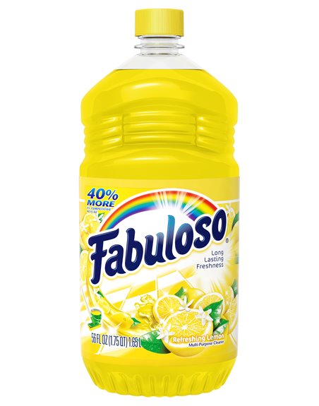 21539 - Fabuloso Lemon - 56 fl. oz. (Case of 6) - Box:  - Loc: D10