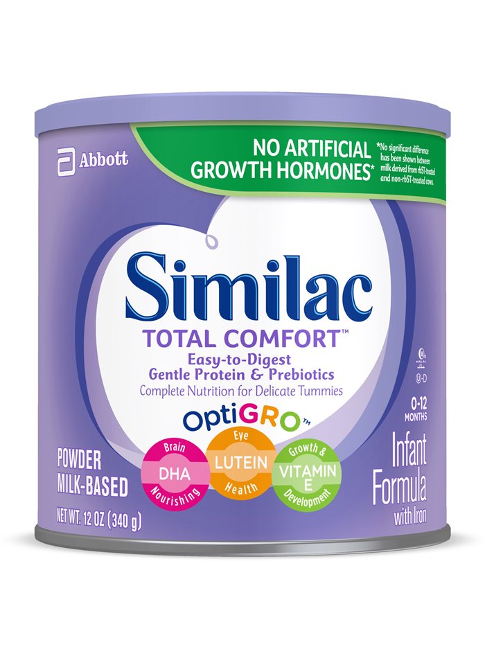21599 - Similac Infant Formula, Total Comfort - 12.1 oz. (Case of 6) - Box:  - Loc: G1