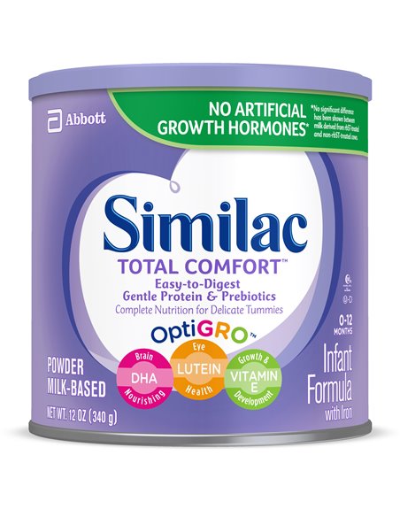 21599 - Similac Infant Formula, Total Comfort - 12.1 oz. (Case of 6) - Box:  - Loc: G1