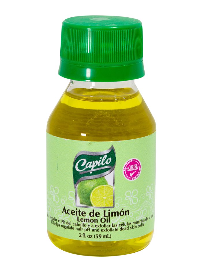 21746 - Capilo Lemon Oil ( Aceite de Limon ) - 2 fl. oz. - Box:  - Loc: L2