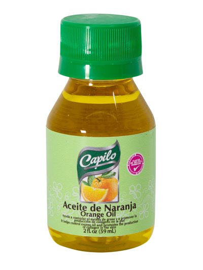 21747 - Capilo Orange Oil ( Aceite de Naranja ) - 2 fl. oz. - Box:  - Loc: L2