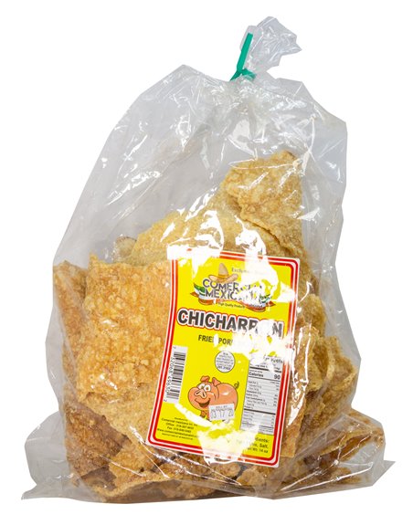 21752 - Comercia M. Fried Pork Skins ( Chicharron ) 14 oz - Box:  - Loc: O3