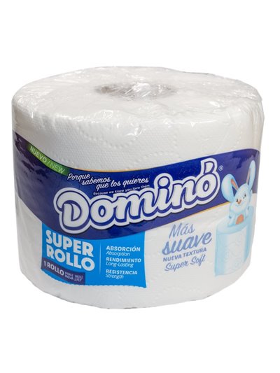 21855 - Domino Bath Tissue, Super Rollo - 24 Rolls - Box:  - Loc: A7