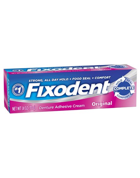 21935 - Fixodent Cream Original - 1.4oz - Box:  - Loc: F1