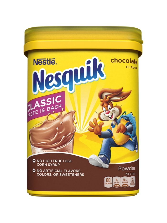 22105 - Nesquik Powder Chocolate - 10.2 oz. (Pack of 12) - Box:  - Loc: G1