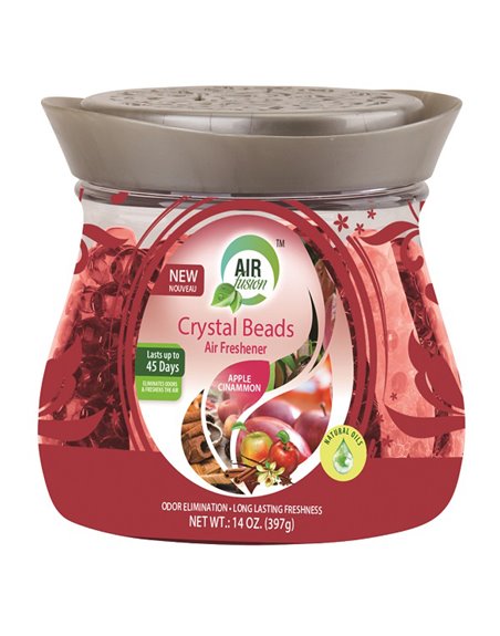 22359 - Crystal Beads Air Freshener, Apple Cinnamon - 14 oz. (Case of 12) - Box:  - Loc: I5