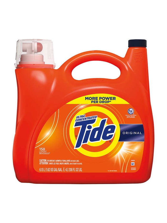 22467 - Tide Liquid Detergent, Original - 208 fl. oz. (Case of 2) - Box:  - Loc: C8