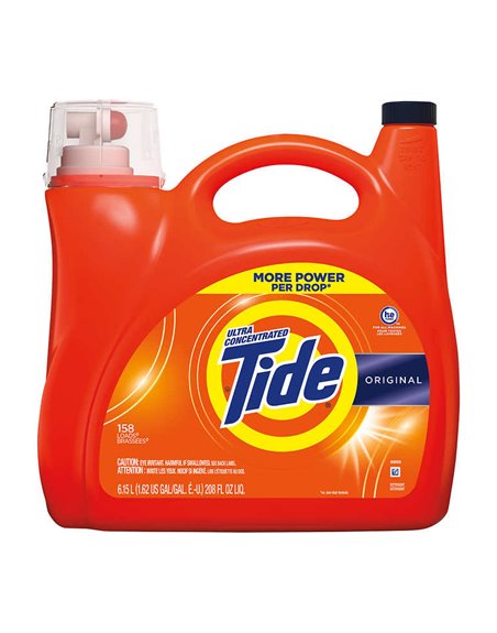 22467 - Tide Liquid Detergent, Original - 208 fl. oz. (Case of 2) - Box:  - Loc: C8