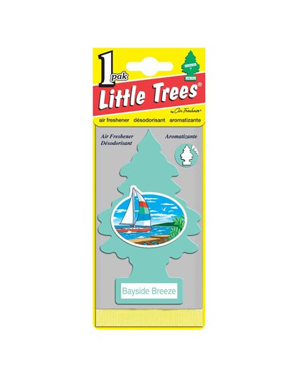 22734 - Car Freshiner Little Trees Bayside Breeze - 24 Pack - Box:  - Loc: A4